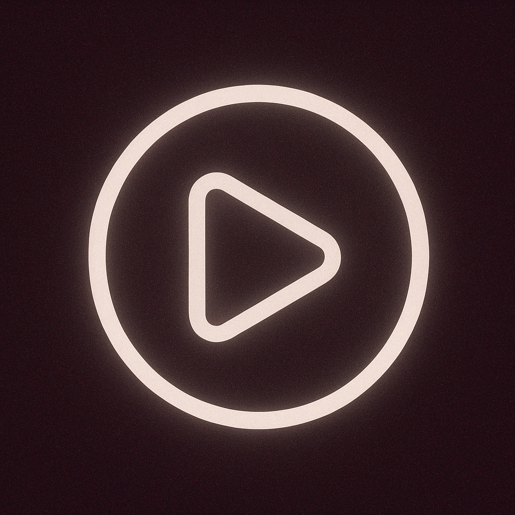 Play button in circle